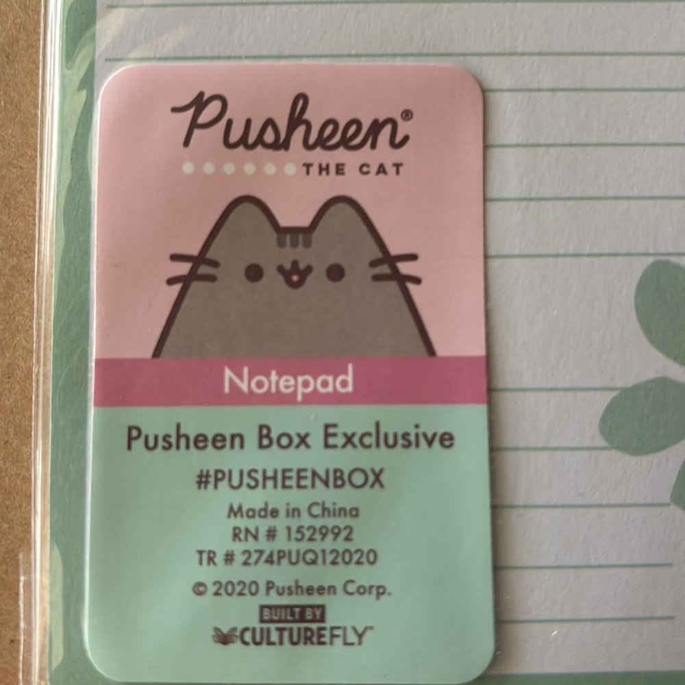 Pusheen Box Exclusive Notepad - Picture 2 of 5